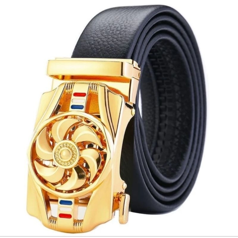 Jual Fashion pria sabuk otomatis kulit dua lapisan model terbaru ikat ...