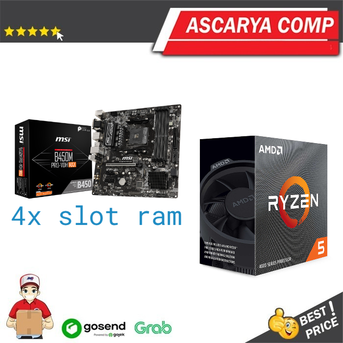 Jual Bundle Msi B450m Pro Vdh Max Ryzen 5 4600g Shopee Indonesia 8237