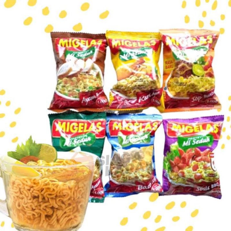 Jual Mie Gelas/ MIGELAS Mie Goreng / Baso Sapi /Soto Ayam (1 Renteng ...