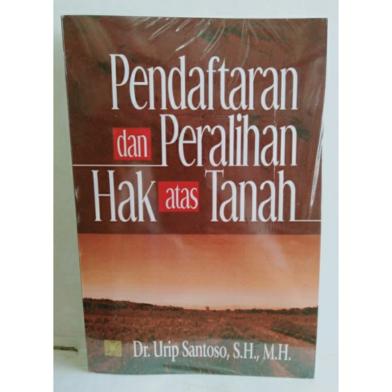Jual BUKU Pendaftaran dan Peralihan Hak atas Tanah | Shopee Indonesia