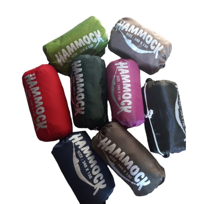 Jual Hammock Tapeta 150 x 240 Single Bergaransi | Shopee Indonesia