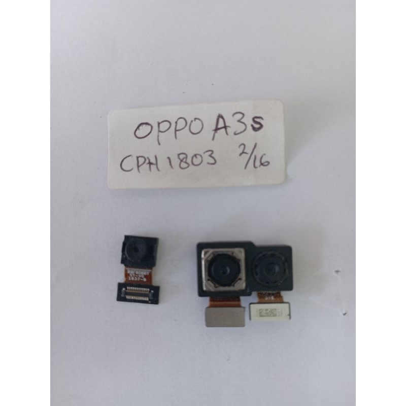 Jual Kamera Depan Belakang Oppo A3s Original Copotan Shopee Indonesia