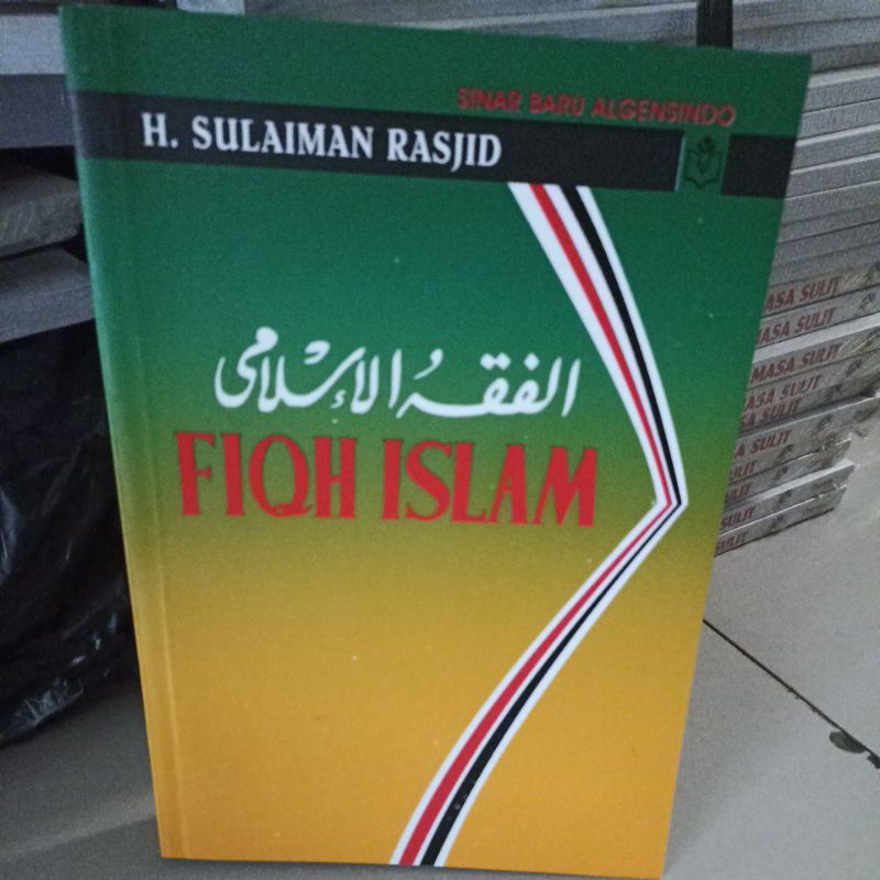 Jual Buku Original Fiqh Islam H Sulaiman Rasyid Sinarbaru Algensindo