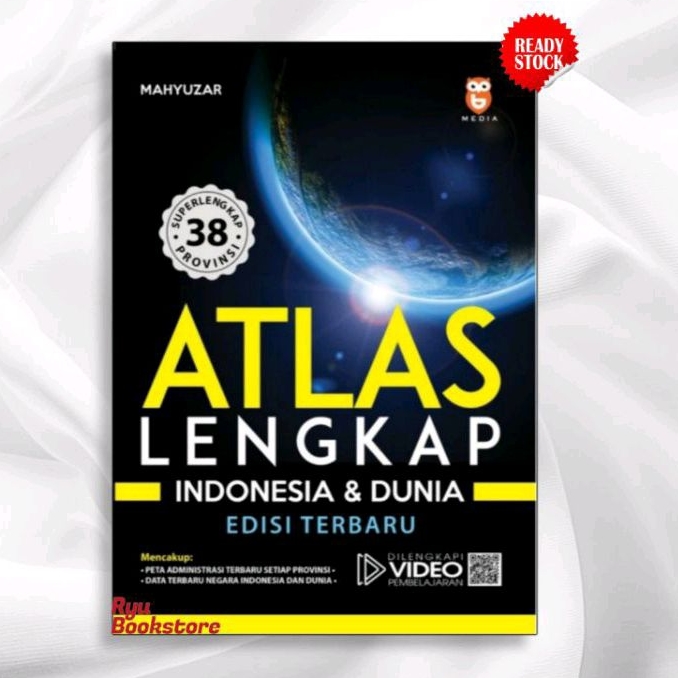 Jual Atlas Lengkap Indonesia Dan Dunia Edisi Terbaru - BMedia | Shopee ...