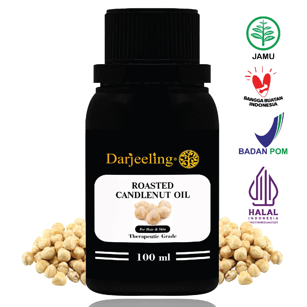 Jual Darjeeling Roasted Candlenut Oil / Minyak Kemiri Bakar Carrier Oil ...