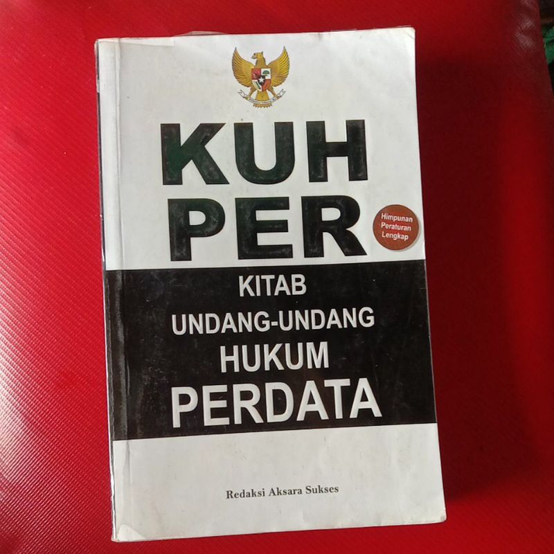 Jual KUHPER kitab undang-undang hukum perdata | Shopee Indonesia
