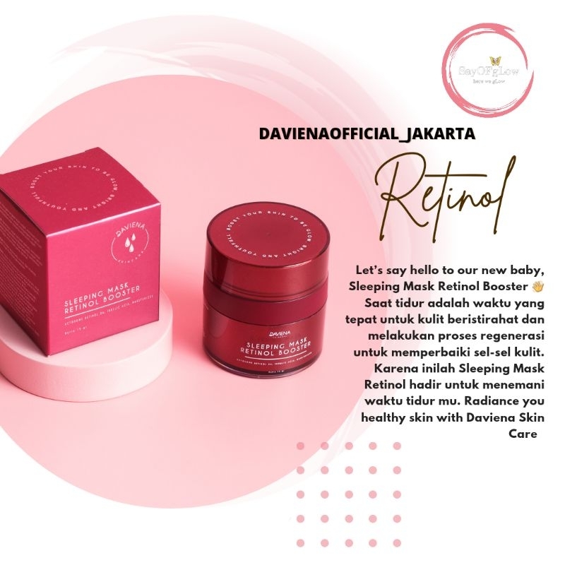 Harga Retinol Daviena Skincare