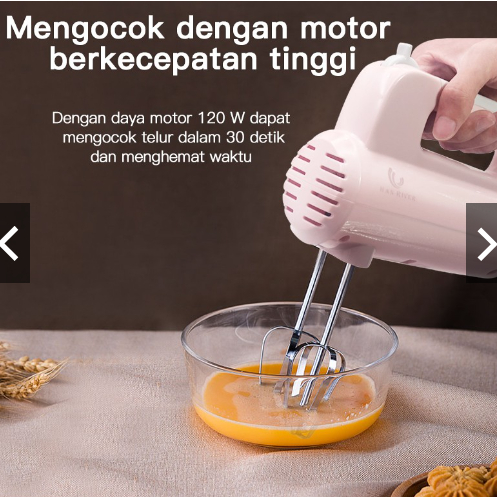 Jual PRELOVED Hand Mixer Kue Hanriver Mixer Mini Pengocok Telur Adonan ...