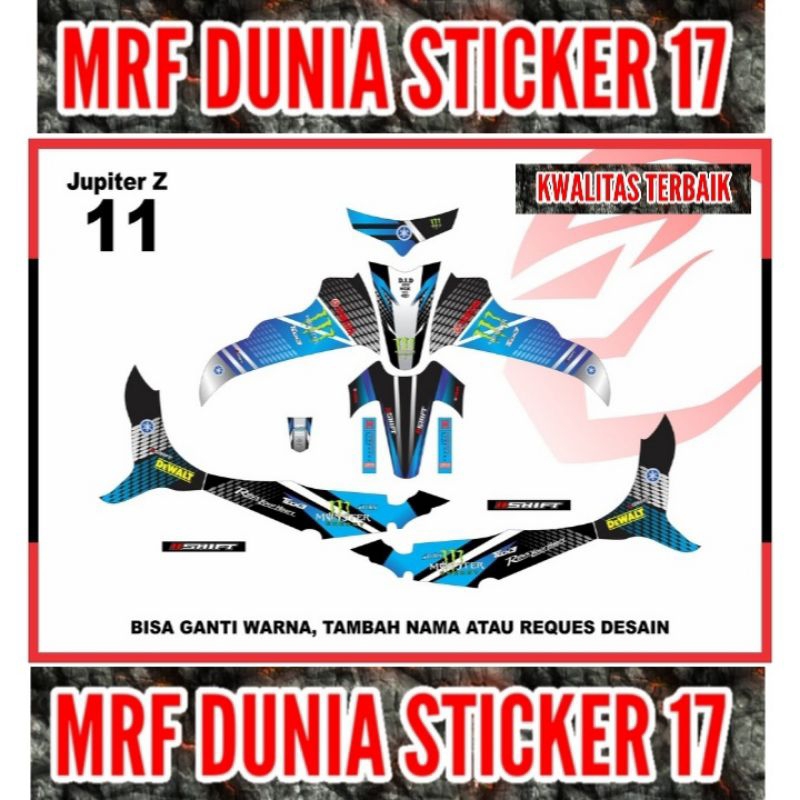 Jual Sticker decal Jupiter Full Body Decal Motor Jupiter Sticker Motor