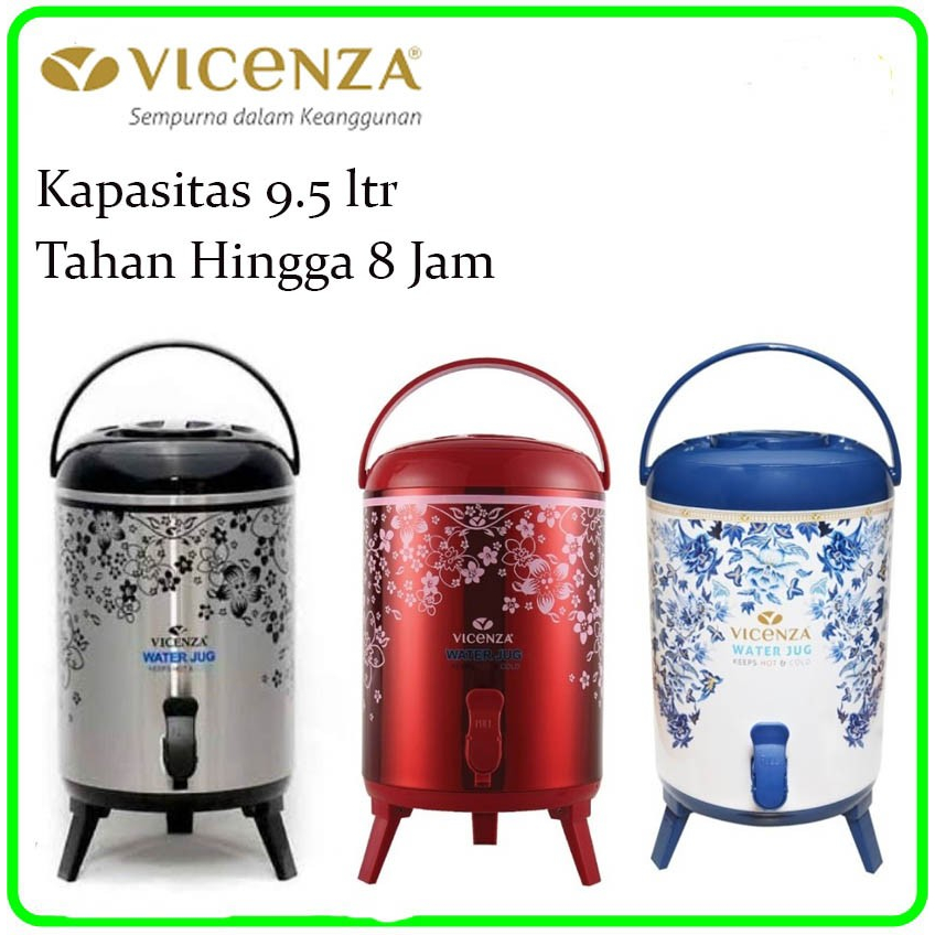 Jual Water Jug Vicenzatermos Dispenser Vicenza 95 L Lebih Tahan Lama Shopee Indonesia 0029