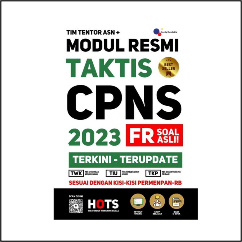 Jual BUKU MODUL RESMI TAKTIS CPNS TAHUN 2023 | Shopee Indonesia