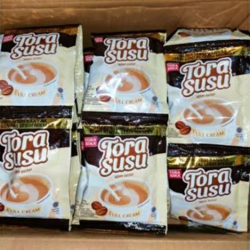 Jual Kopi Torabika Tora Susu Kemasan 1 Renteng Isi 10saset Shopee Indonesia 7502