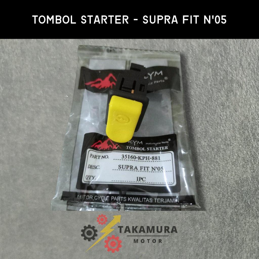 Jual Takayama Tombol Saklar Starter Supra Fit N Kph Shopee