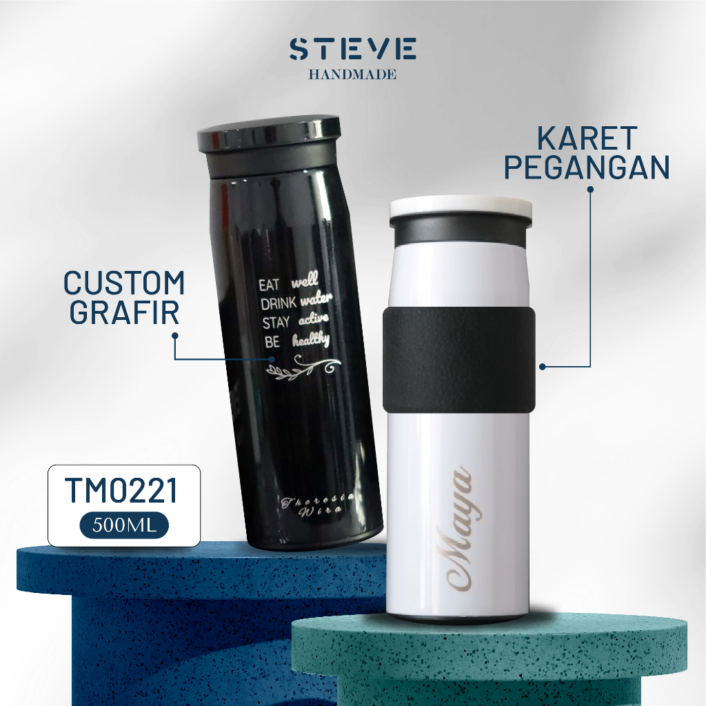 Jual Botol Minum Stainless Termos Vacuum Tumbler Travel Mug Tm0211 Custom Shopee Indonesia 5788