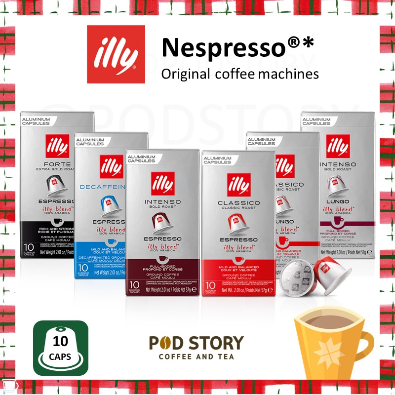 Jual Nespresso illy Coffee Capsules/Kopi kapsul Machine) 10
