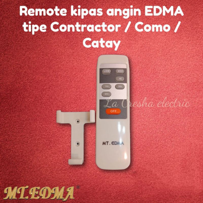 Jual Remote Kipas Angin Mt. EDMA # CONTRACTOR | Shopee Indonesia