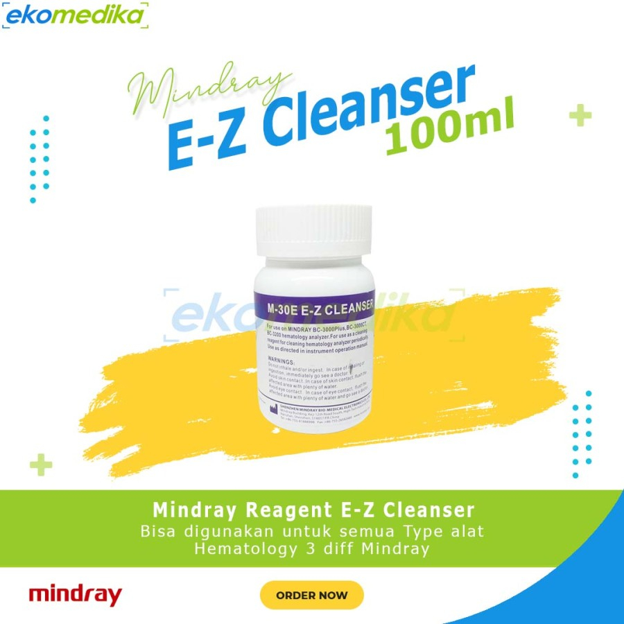 Jual EZ Cleanser 100 ml Mindray M30 M18 Reagen Hematology / EZ