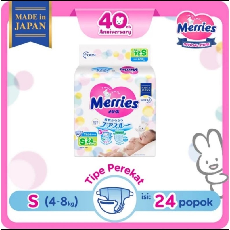 Jual merries premium s24 tape perekat | Shopee Indonesia