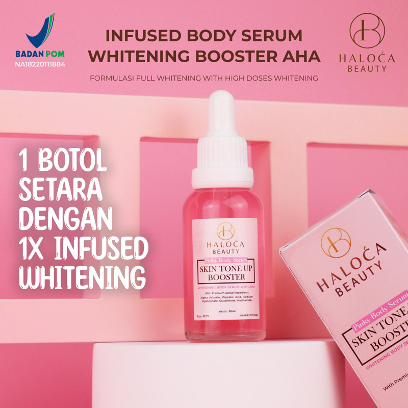 Jual HALOCA BEAUTY ORIGINAL INFUSED SERUM | READY | Shopee Indonesia