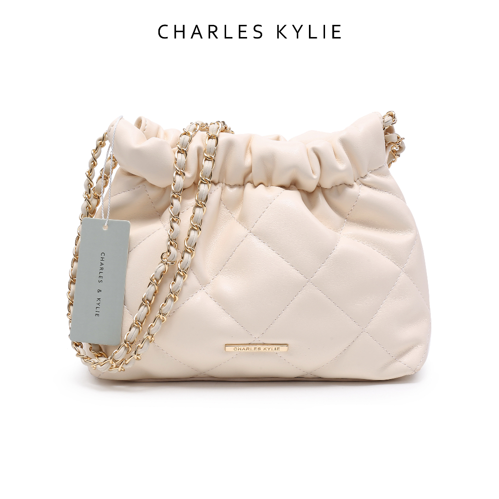 Felix Nude Quilted Handbag - ShopperBoard