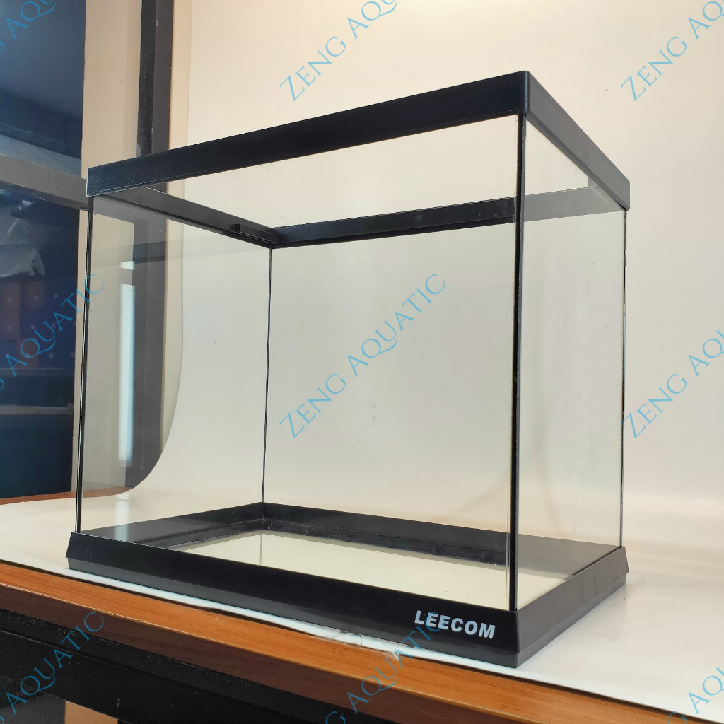 Jual Leecom Aquarium Optic Clear Tank Set Aquarium Aquascape 32x21x34 ...