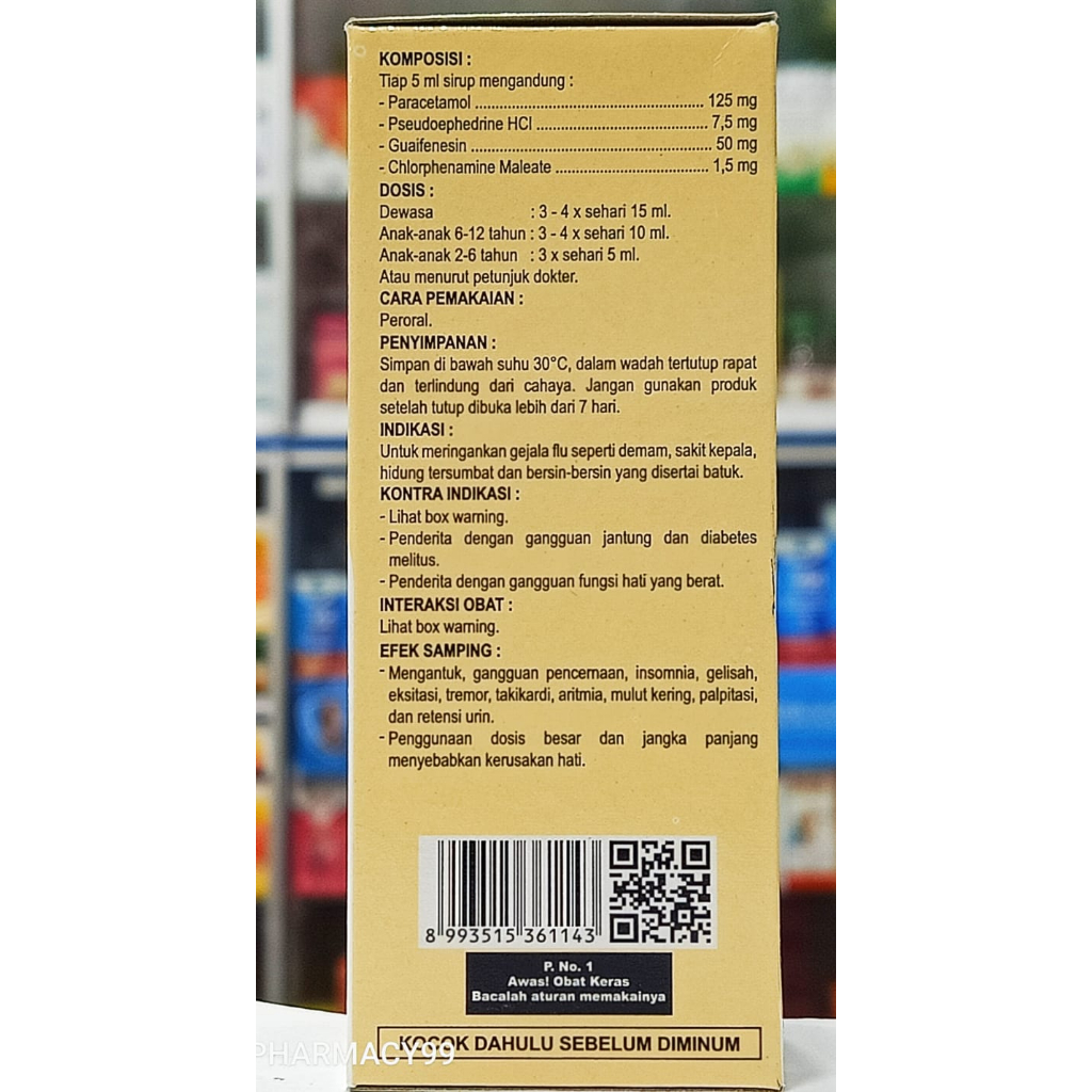 Jual Pimacolin 𝐒𝐢𝐫𝐮𝐩 𝟔𝟎𝐌𝐋 - Meredakan Demam, Batuk dan Pilek Rasa Susu ...