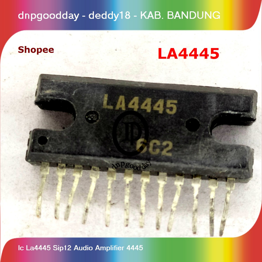 Jual ic la4445 sip12 audio amplifier 4445 | Shopee Indonesia