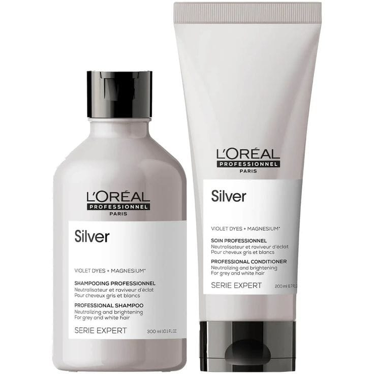 Jual L'Oreal Professionnel Serie Expert Silver Shampoo Conditioner