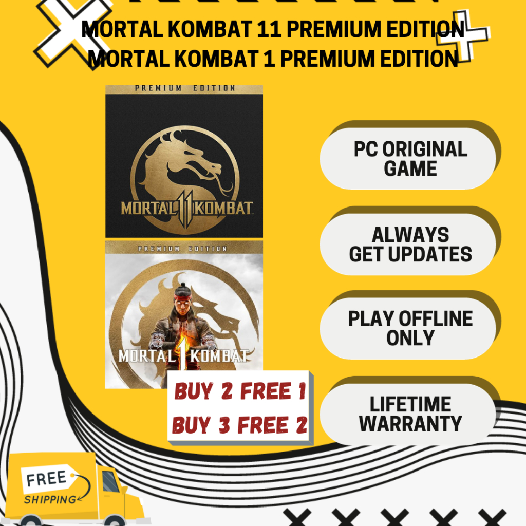 Jual MORTAL KOMBAT 1 PREMIUM EDITION & MORTAL KOMBAT 11 PREMIUM EDITION ...