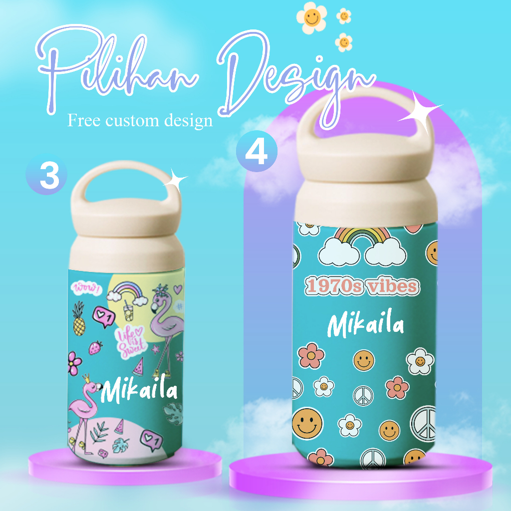 Jual TUMBLER JEPANG CUSTOM TEMA AESTHETIC Shopee Indonesia