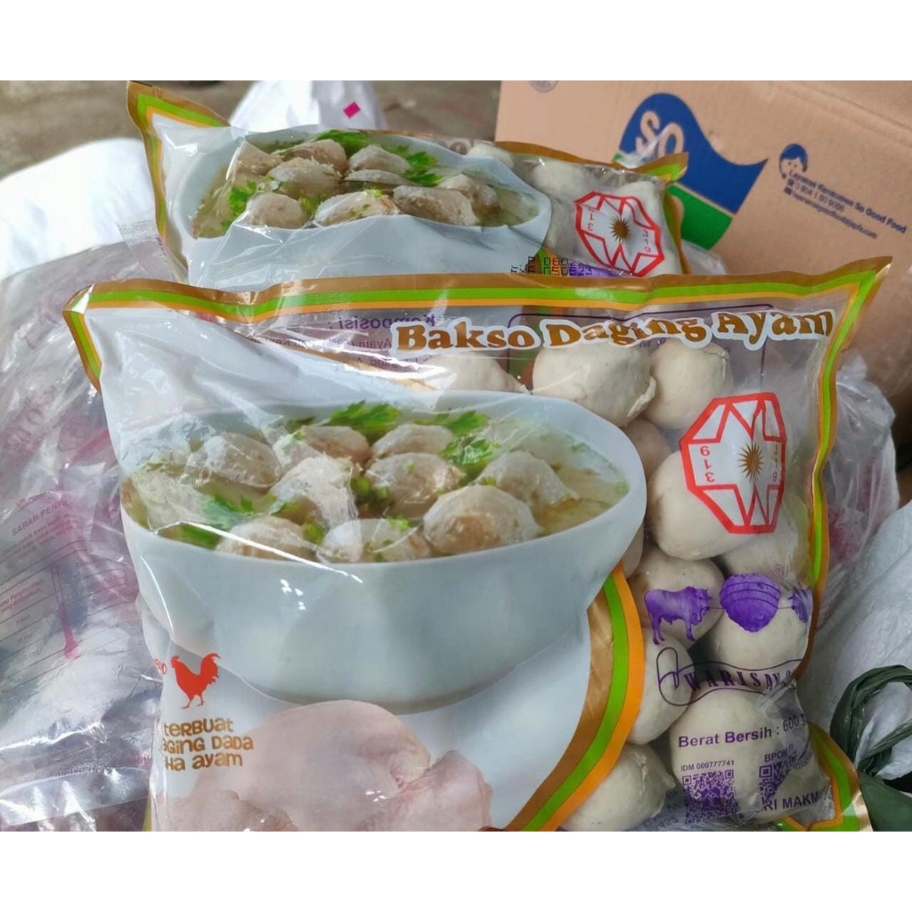 Jual Bakso Warisan Ayam Isi 50 Pcs Frozen Food Shopee Indonesia