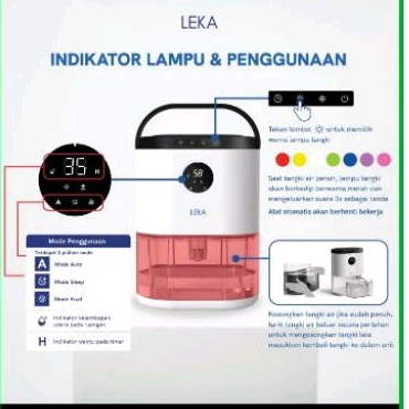 Jual Dehumidifier Leka DH 6223 Original | Shopee Indonesia