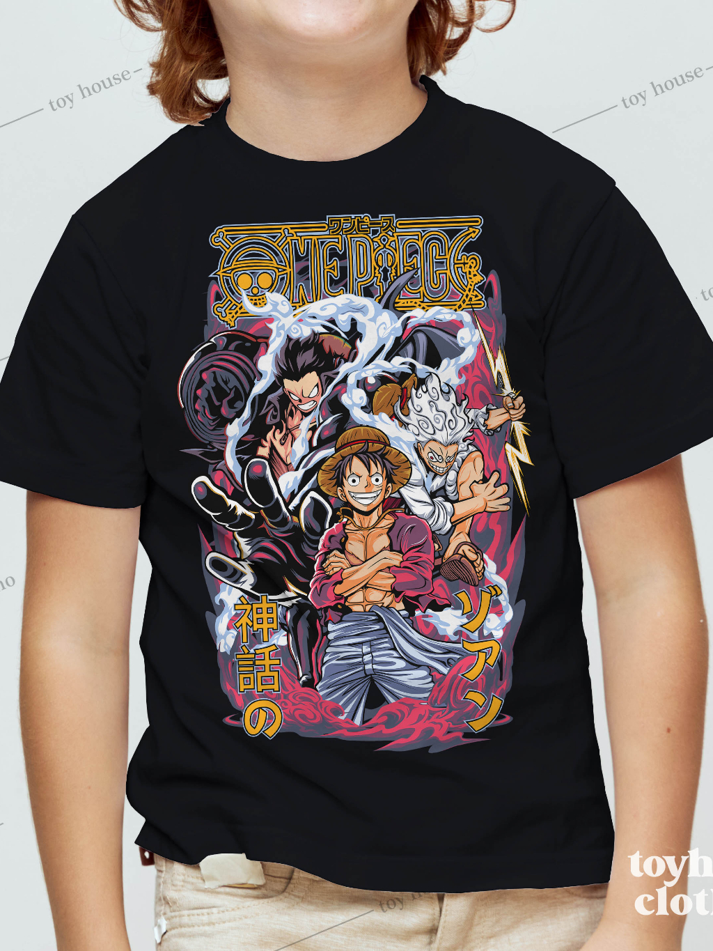 Jual KAOS ANIME ONE PIECE GEAR 5 LUFFY DES1 - TYH CLOTH | Shopee Indonesia