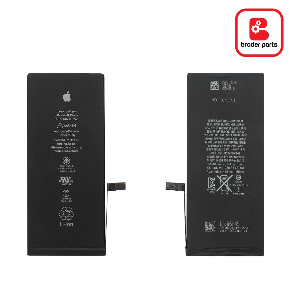 Jual baterai battery iphone 7 plus broder PART | Shopee Indonesia