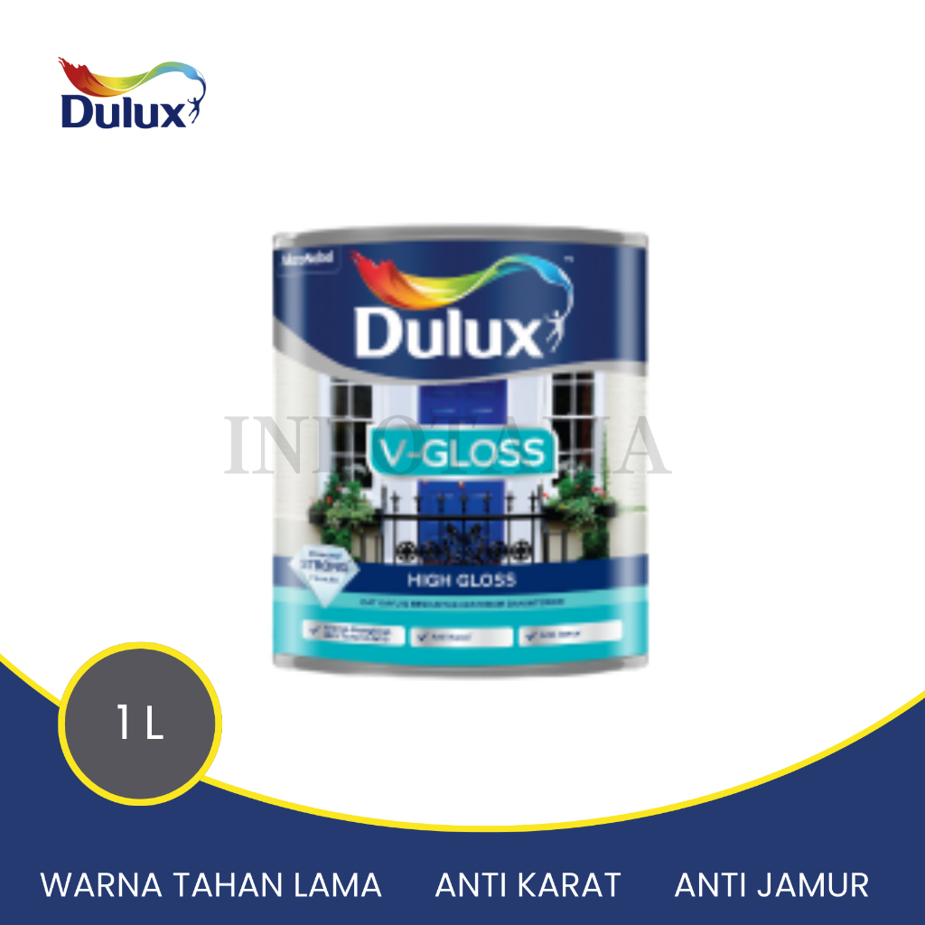 Jual CAT KAYU DAN BESI UNTUK EKSTERIOR DAN INTERIOR DULUX V GLOSS