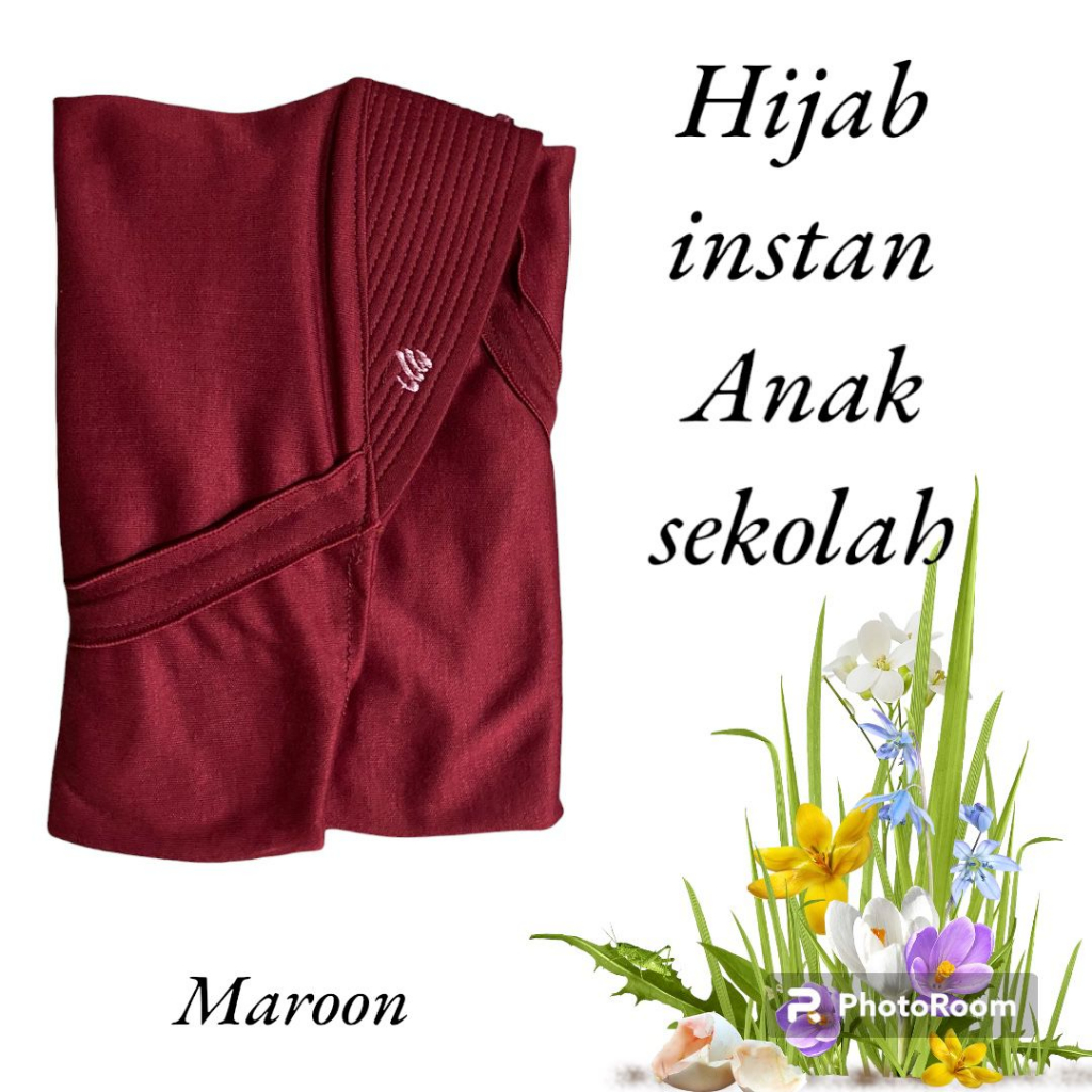 Jual Kerudung rabbani anak, kerudung sekolah / hijab instan untuk
