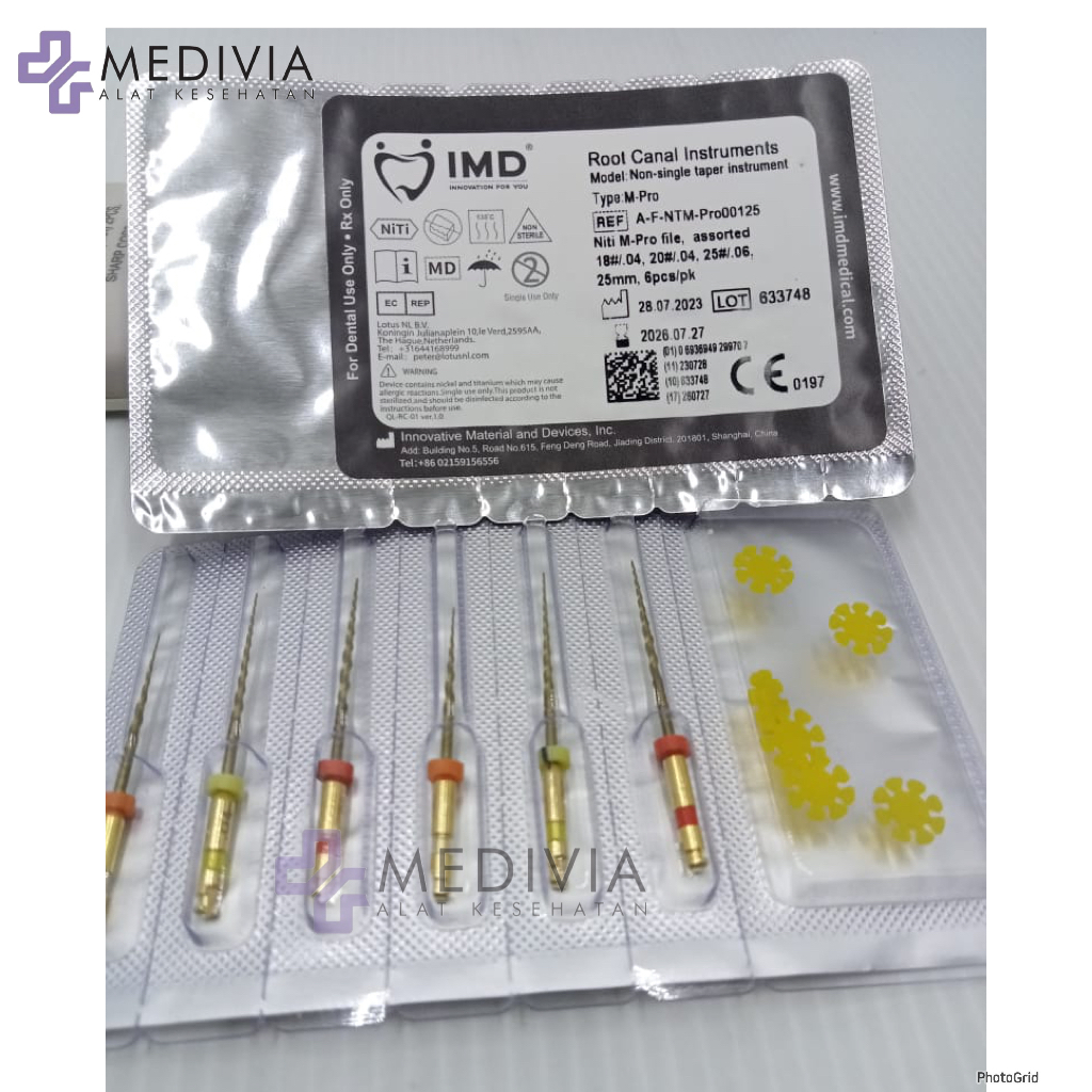 Jual Protaper rotary files/ M pro 3 file system/ file endomotor rotary