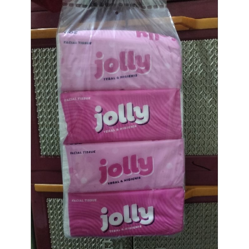 Jual Tissue Jolly 200 Sheet (1 Pak = 4 Bks) | Shopee Indonesia