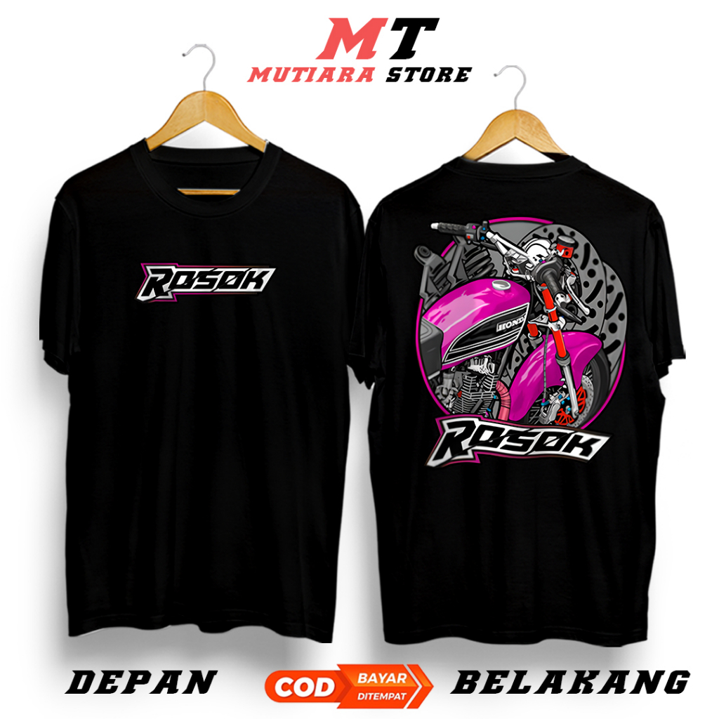 Jual Kaos Baju Fashion Racing Rosok Squad Honda Gank Kaos Premium