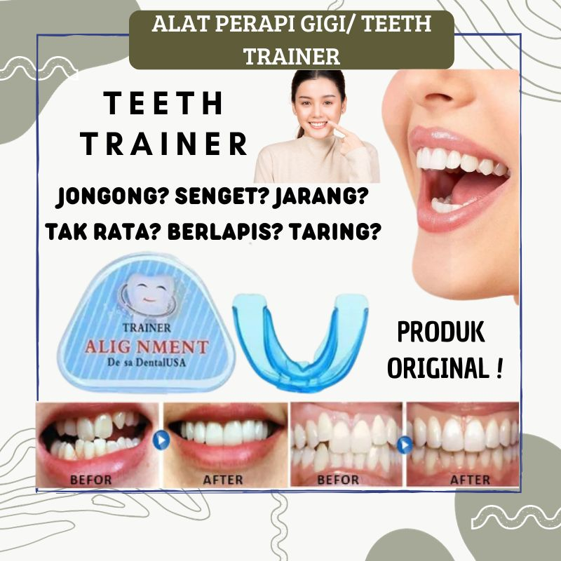 Jual Ori USA Teeth trainer allignment orthodontic ORIGINAL alat perapih ...