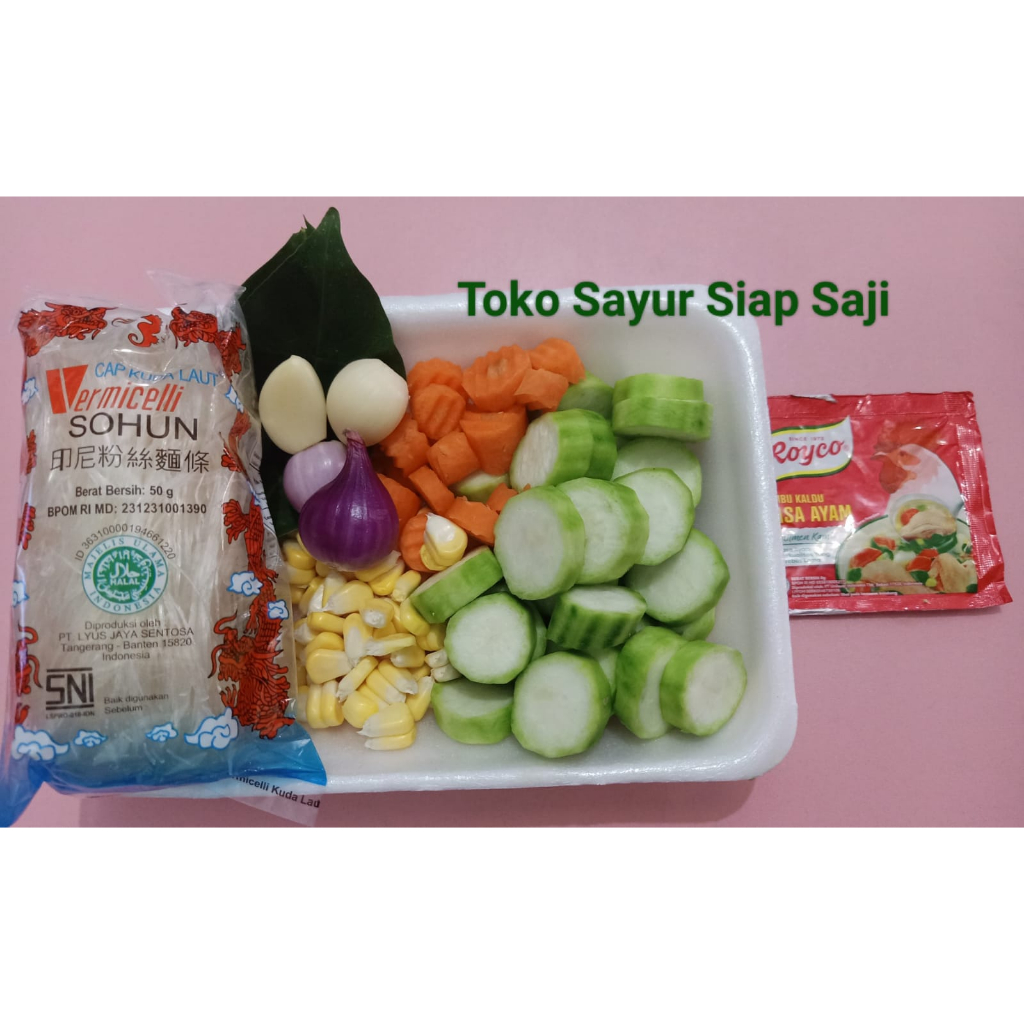 Jual Paket Tumis / Bening Sayur Oyong Wortel Jagung Dan Soun - Paket ...