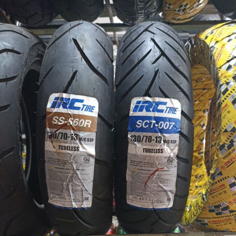 Jual Ban Belakang N-Max IRC 130/70-13 SS 560 R / SCT 007 Tubeless