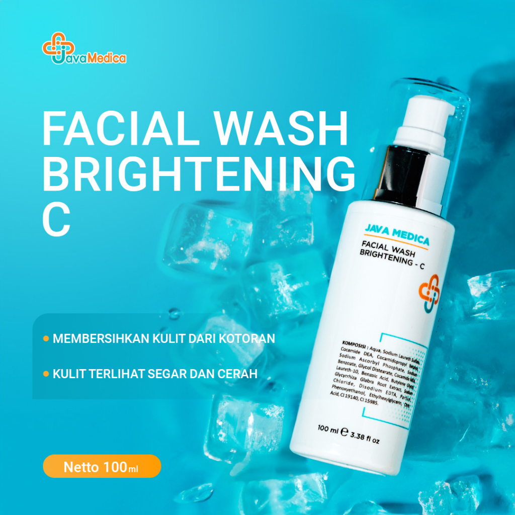 Jual Facial Wash Brightening C Java Medica - Pembersih Wajah skin care ...