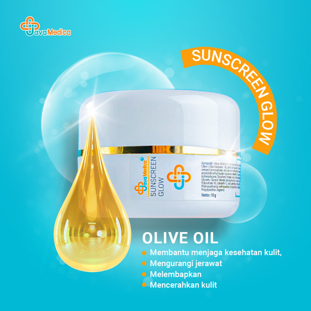 Jual Sunscreen Glow Java Medica - Krim Siang Tabir Surya | Shopee Indonesia