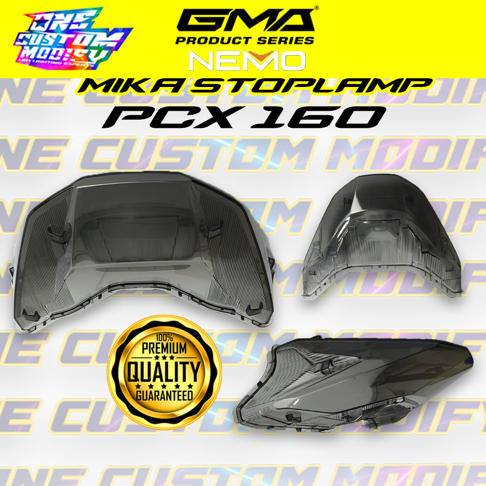 Jual Mika Smoke Stoplamp Nemo Pcx Cover Lampu Rem Motor Pcx