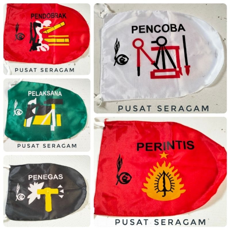 Jual Bendera Sangga Pramuka Penegas Pelaksana Pencoba Perintis