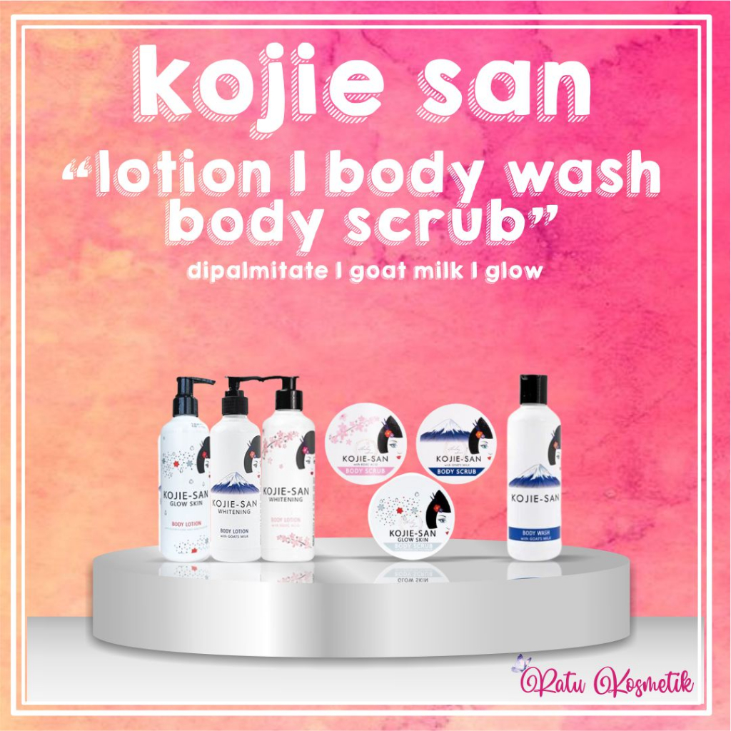 Jual RATU Kojie San Skin Whitening Body Lotion Goats Milk Kojic Acid