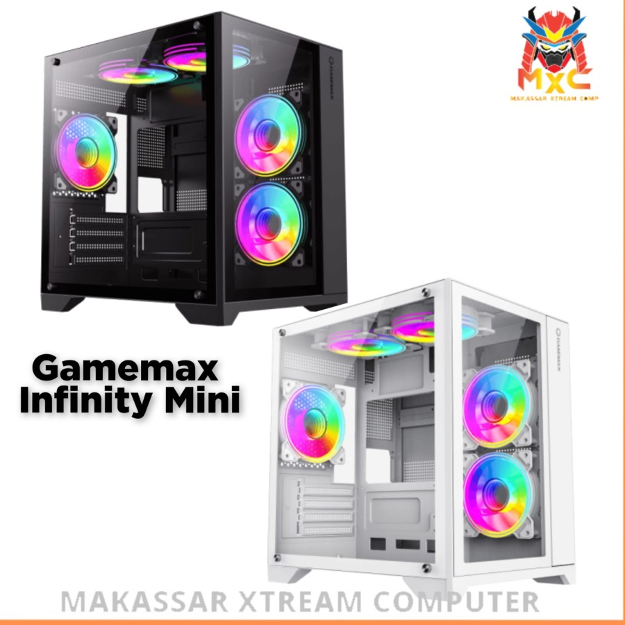 Jual Gamemax Revolt ATX ARGB Gaming PC Case with PWM and Rainbow ARGB Hub  di Seller GameMax Store - Mangga Dua Selatan, Kota Jakarta Pusat