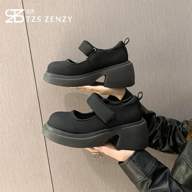 Jual TZS Zenzy Seoah Heels - Platform Heels - Heels Wanita - High Heels ...