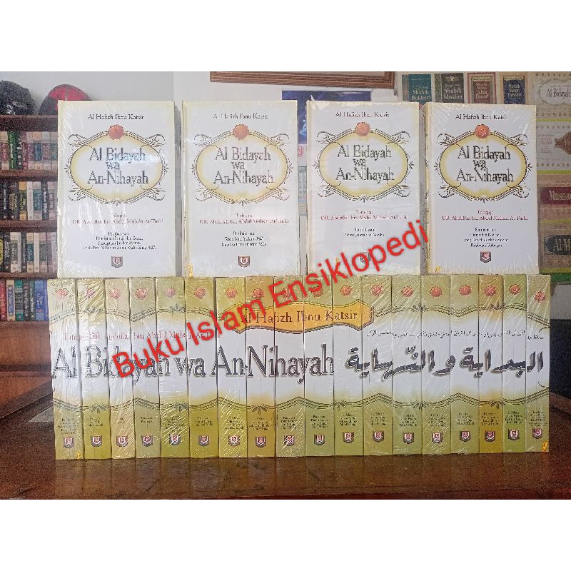 Jual AL Bidayah Wa An- Nihayah (edisi Lengkap 1 - 22 Jilid) ORIGINAL ...